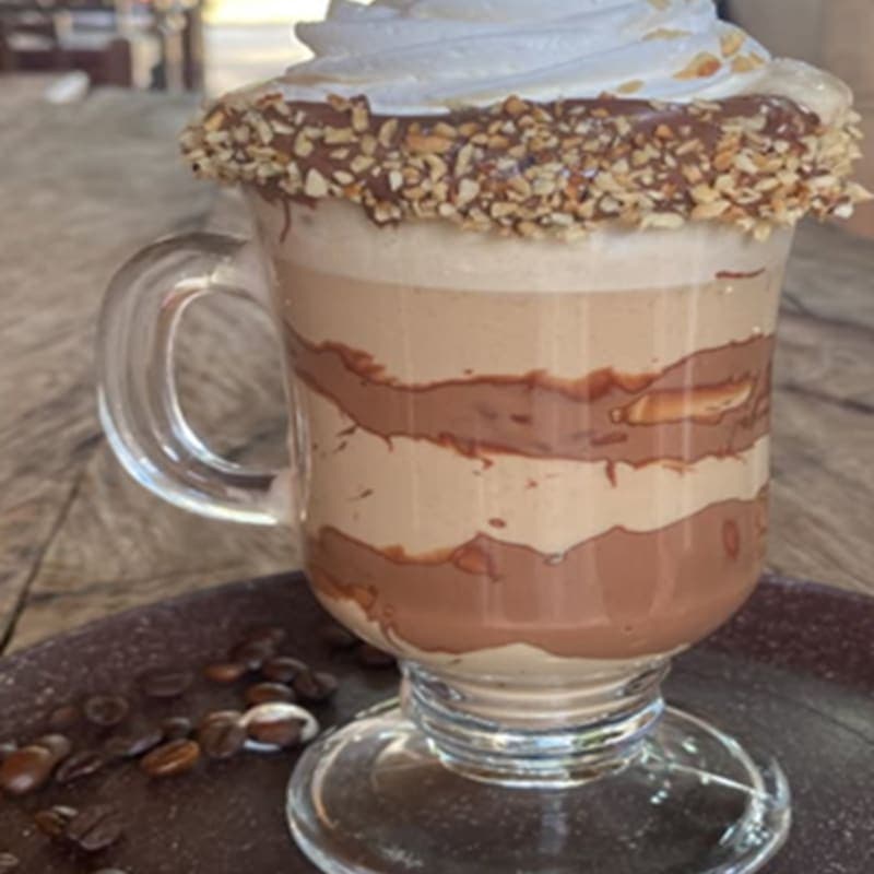 Capuccino com Chantilly e Nutella